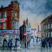 Blue Rinse and the Café Rouge, Leeds